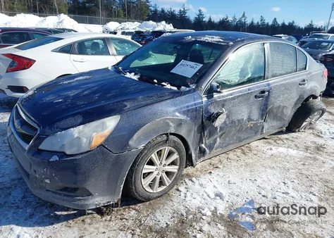 2012 Subaru Legacy 2.5I Premium z USA, uszkodzony, nr VIN 4S3BMBG6XC3036669